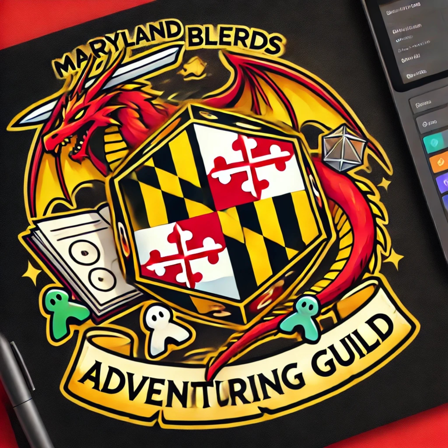 Maryland Blerds Adventuring Guild Logo